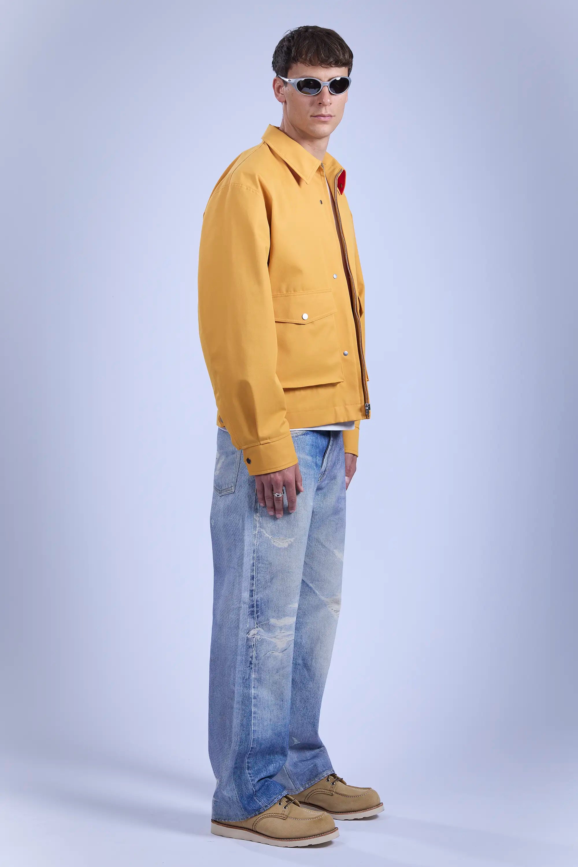 Full body front side view