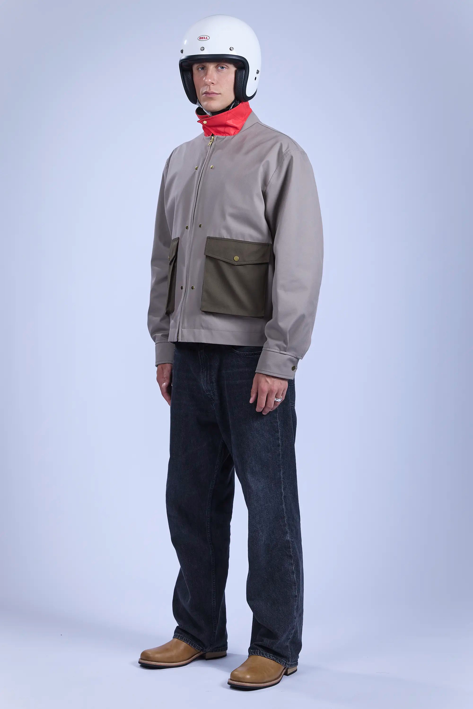 Full body front side view left